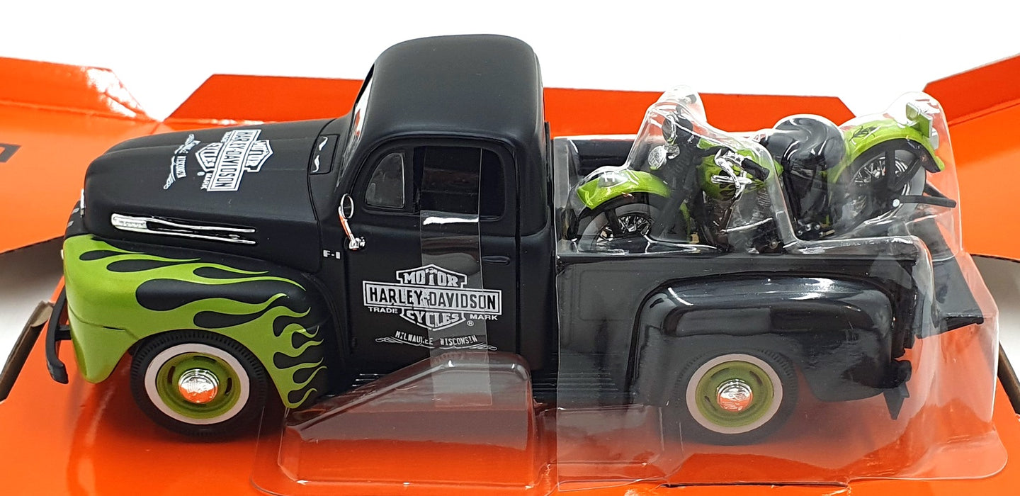 Maisto 32171 1/24 1948 Ford F1 Pick Up & 1/24 Harley Davidson FL Panhead