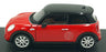 Welly NEX 1/18 Scale Diecast 18050W - New Mini Hatch - Red/Black