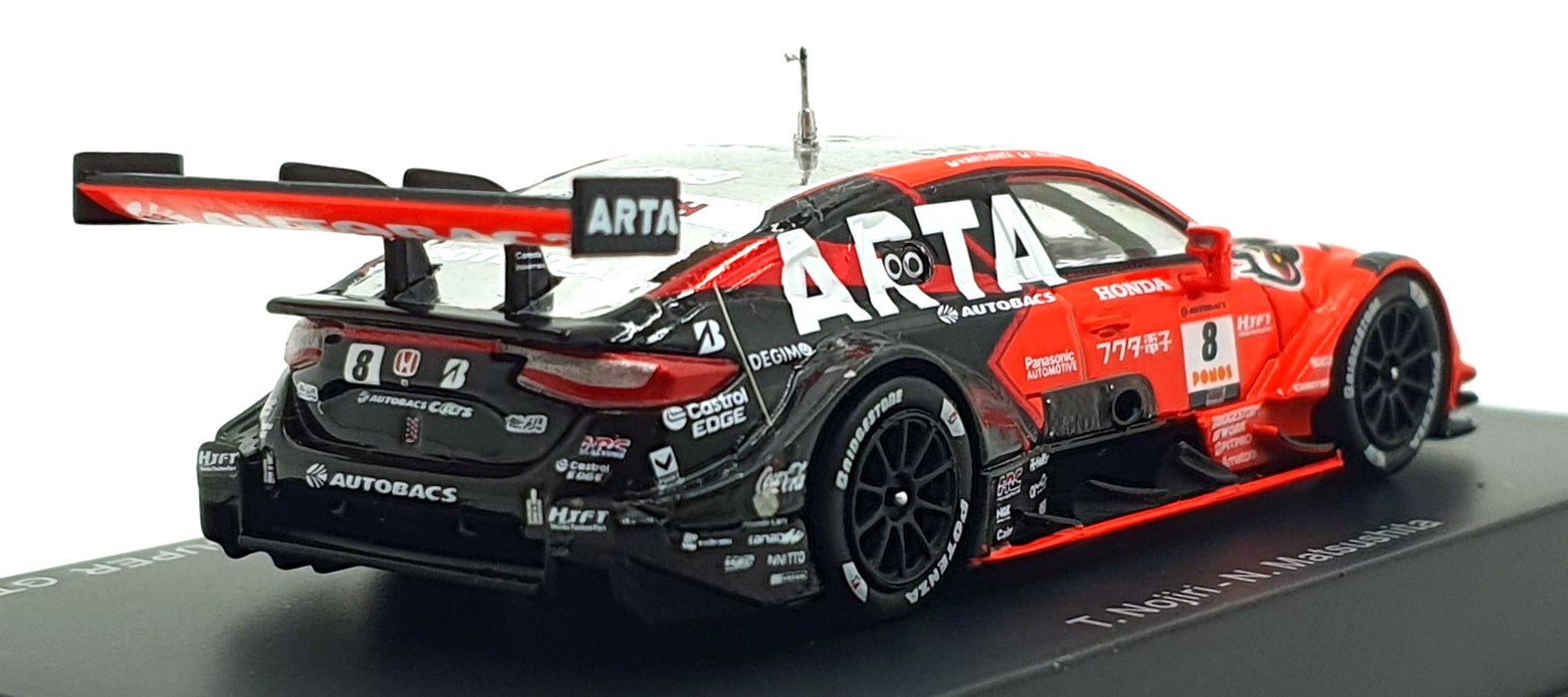 Spark Model 1/64 Scale 64SGT25008 - 2025 Honda Civic Type R-GT #8 GT500 Super GT