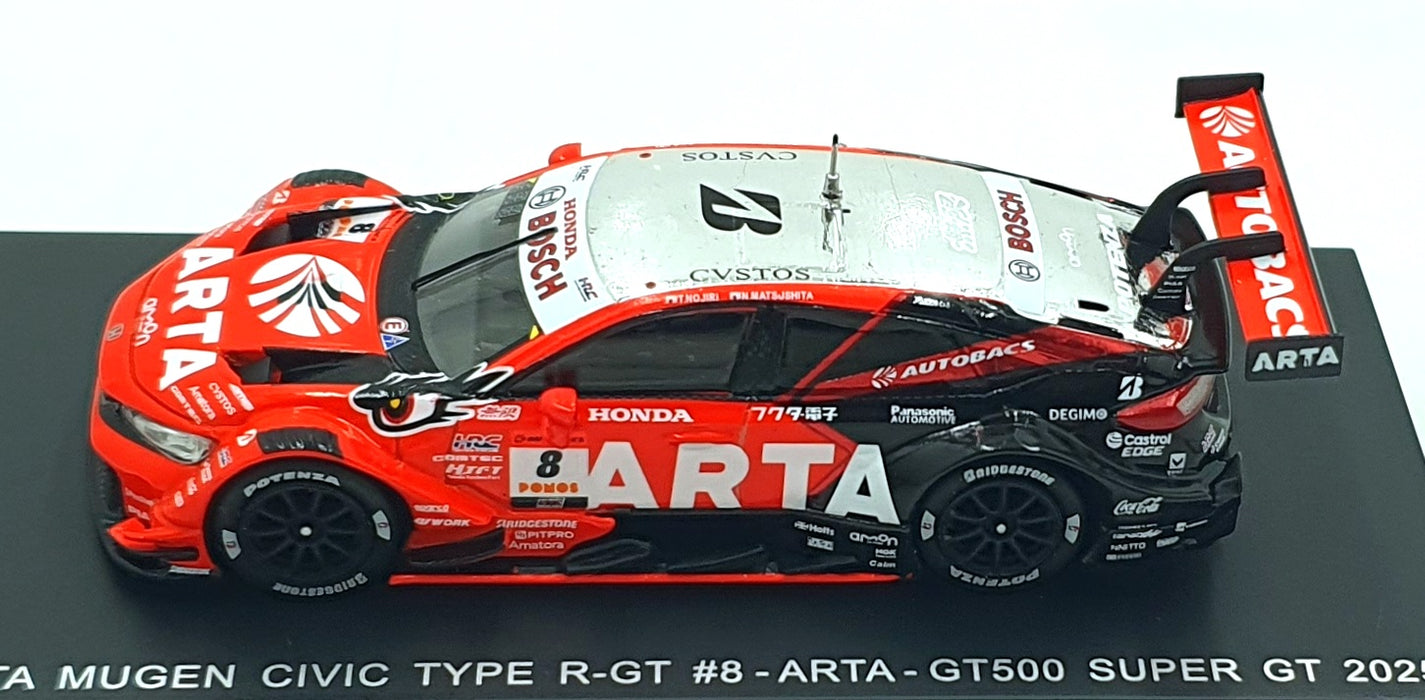 Spark Model 1/64 Scale 64SGT25008 - 2025 Honda Civic Type R-GT #8 GT500 Super GT