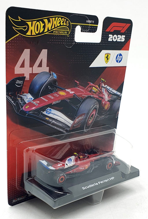 Hot Wheels 1/64 Scale HRV11 - F1 Scuderia Ferrari HP #44 Hamilton 2025