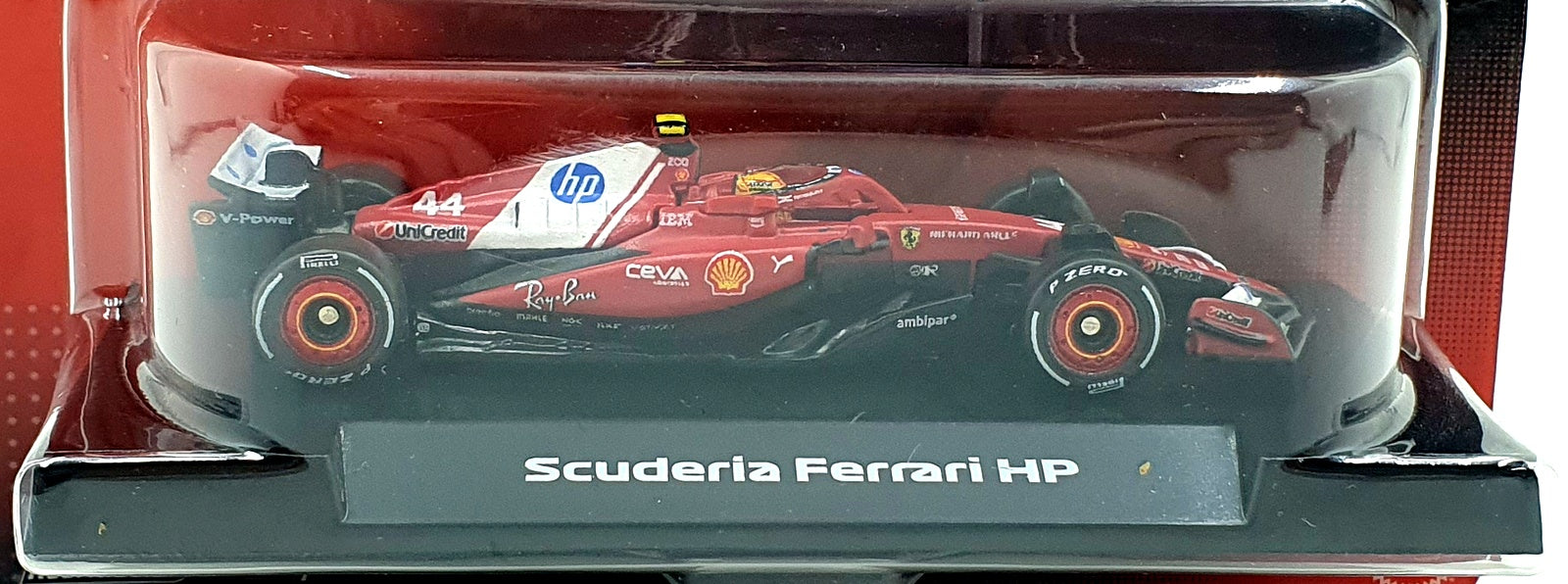 Hot Wheels 1/64 Scale HRV11 - F1 Scuderia Ferrari HP #44 Hamilton 2025