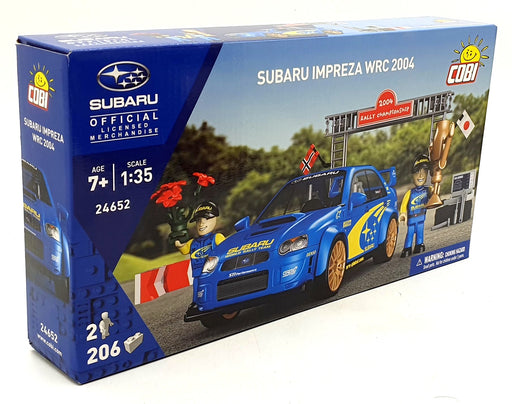 Cobi Bricks 1/35 Scale 24652 - Subaru Imprezza WRC 2004 - 206 Pieces