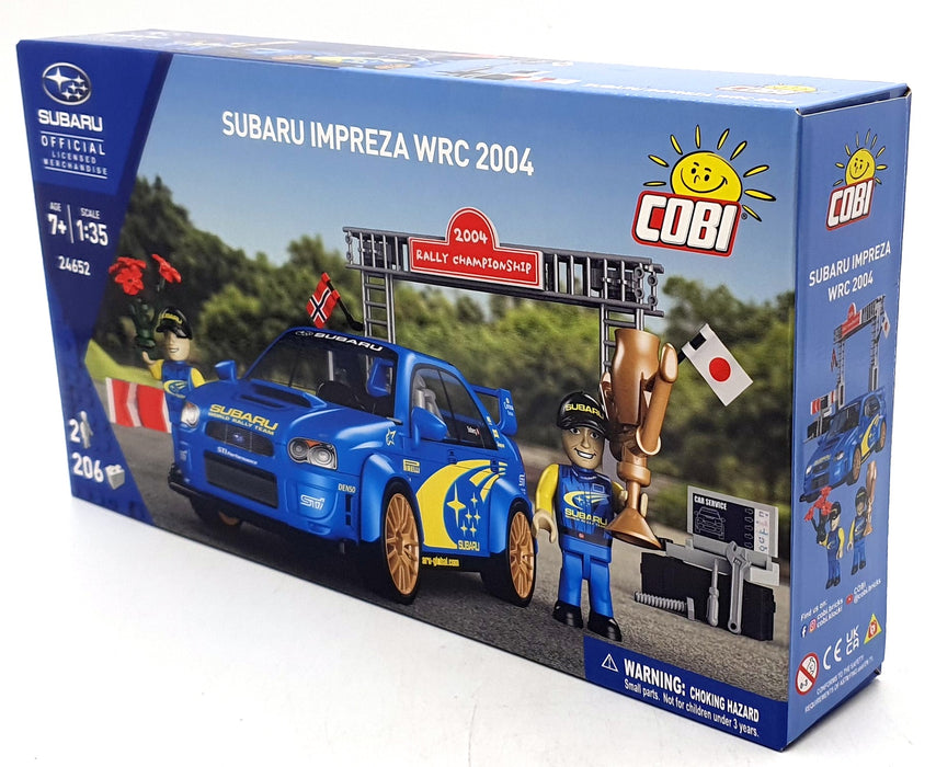 Cobi Bricks 1/35 Scale 24652 - Subaru Imprezza WRC 2004 - 206 Pieces