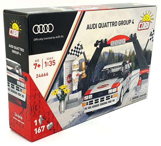 Cobi Bricks 1/35 Scale 24666 - Audi Quattro Group 4 - 167 Pieces