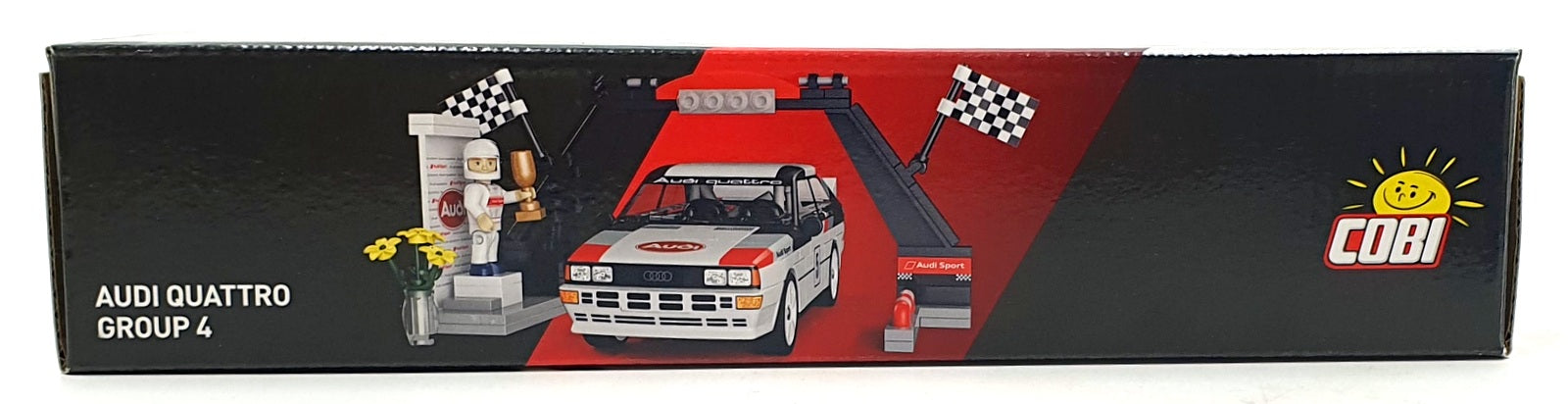 Cobi Bricks 1/35 Scale 24666 - Audi Quattro Group 4 - 167 Pieces