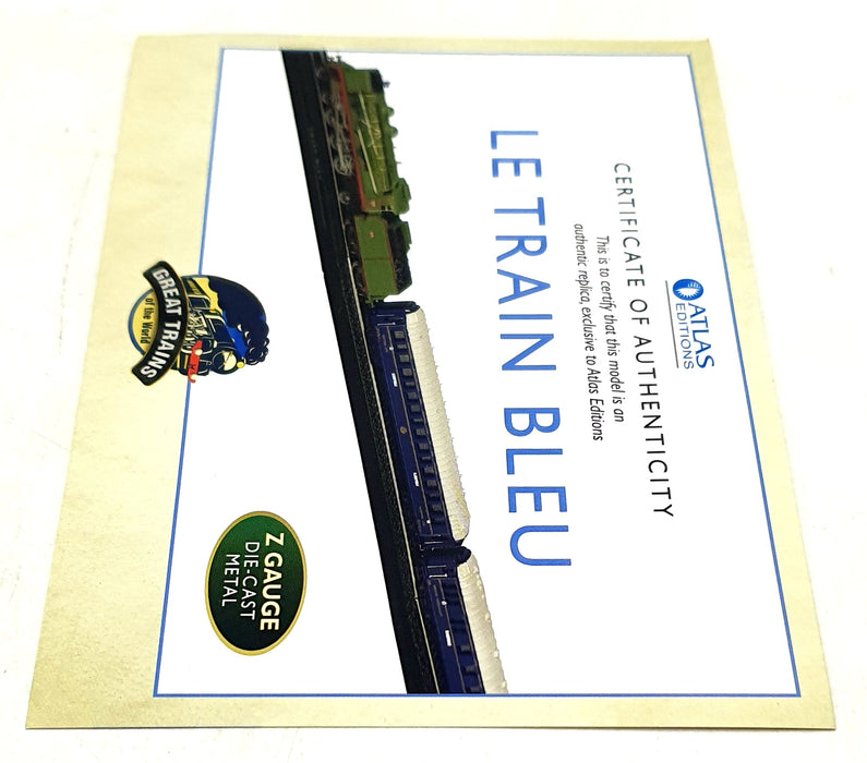 Atlas 1/220 Scale Static Model 7 165 105 - Le Train Bleu & 2 Coaches