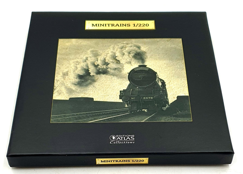 Atlas 1/220 Scale Static Model 7 165 125 Santa Fe Super Chief Train & 2 Coaches