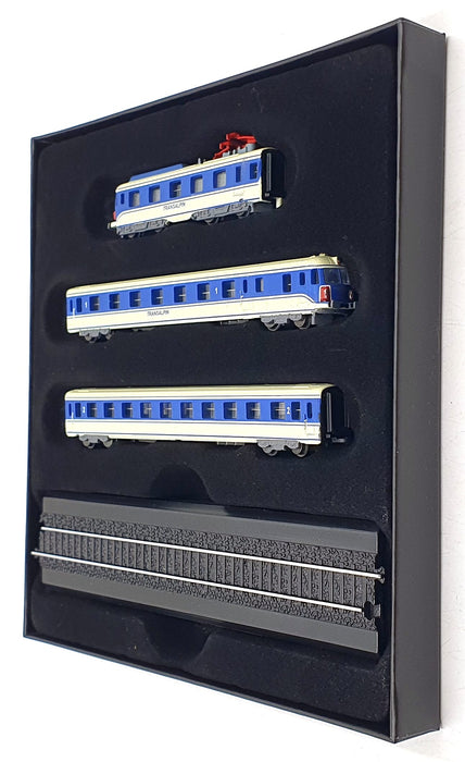 Atlas 1/220 Scale Static Model 7 165 118 - Transalpin Train & 2 Coaches
