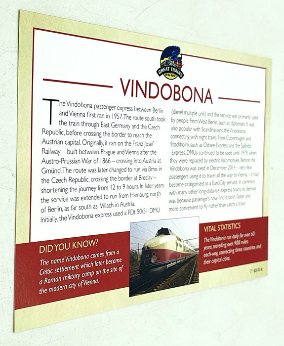 Atlas 1/220 Scale Static Model 7 165 116 - Vindobona Train & 2 Coaches