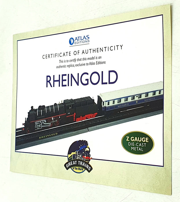 Atlas 1/220 Scale Static Model 7 165 107 - Rheingold Train & 2 Coaches