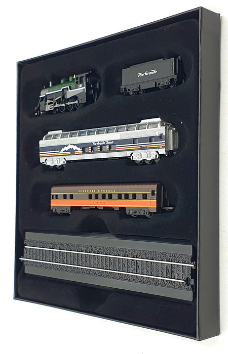 Atlas 1/220 Scale Static Model 7 165 119 Rio Grande Scenic Railroad & 2 Coaches