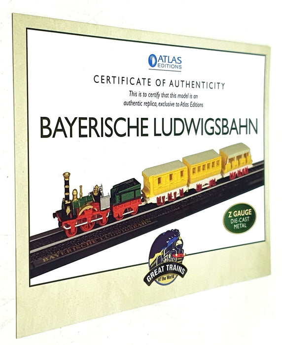 Atlas 1/220 Scale Static Model 7 165 120 - Bayerische Ludwigsbahn Train