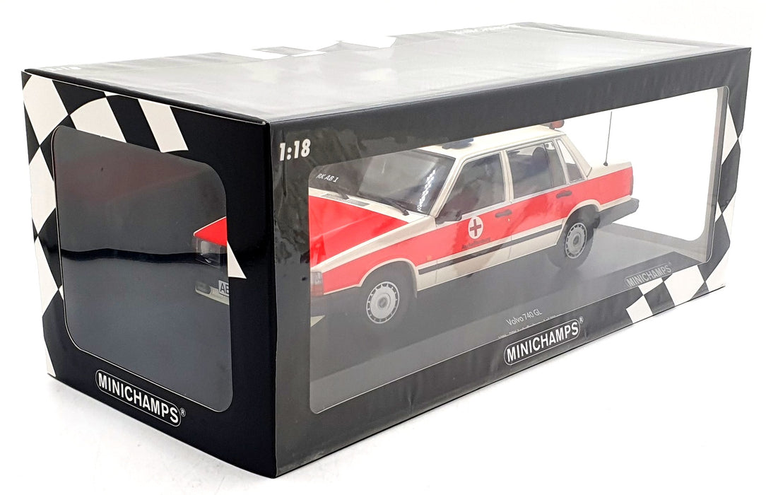Minichamps 1/18 Scale Diecast 155 171790 - 1986 Volvo 740 GL - German Red Cross