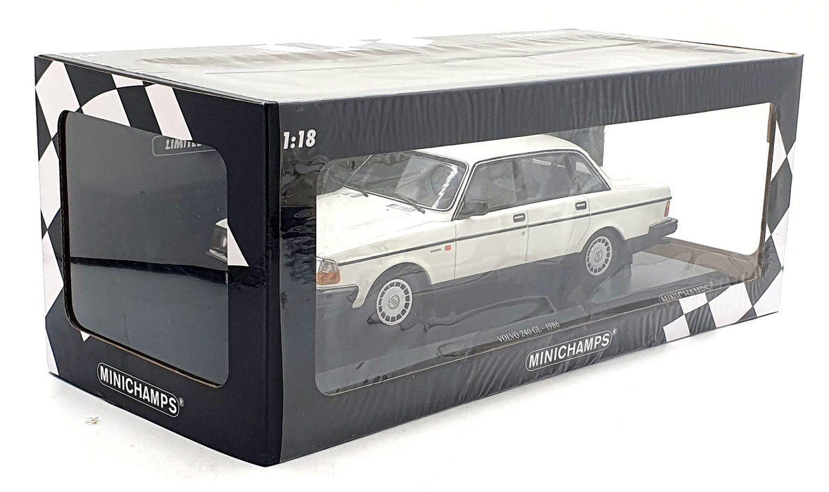 Minichamps 1/18 Scale Diecast 155 171402 - 1986 Volvo 240 GL - White