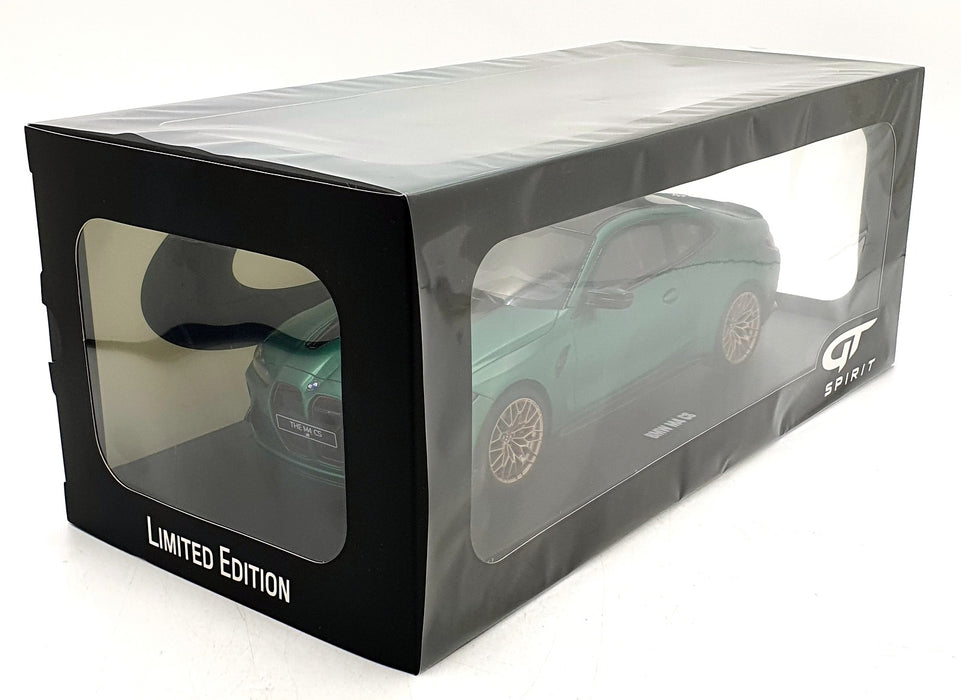 GT Spirit 1/18 Scale Resin GT994 - BMW M4 CS - Metallic Green