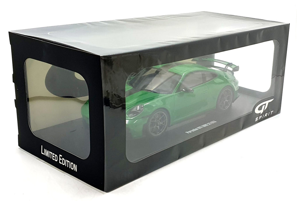 GT Spirit 1/18 Scale Resin GT576 - Porsche 911 992.2 GT3 - Green/Black