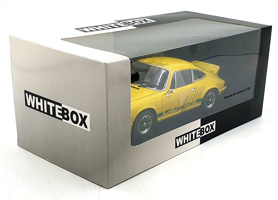 White Box 1/24 Scale Diecast WB124189-0 - Porsche 911 Carrera 2.7 RS - Yellow