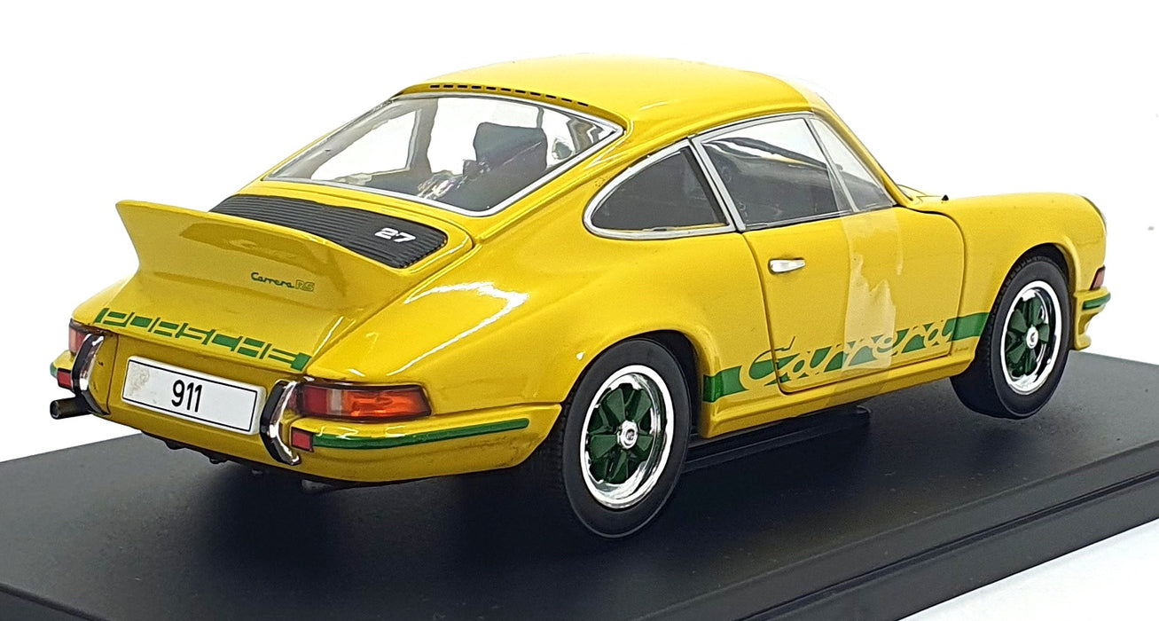 White Box 1/24 Scale Diecast WB124189-0 - Porsche 911 Carrera 2.7 RS - Yellow