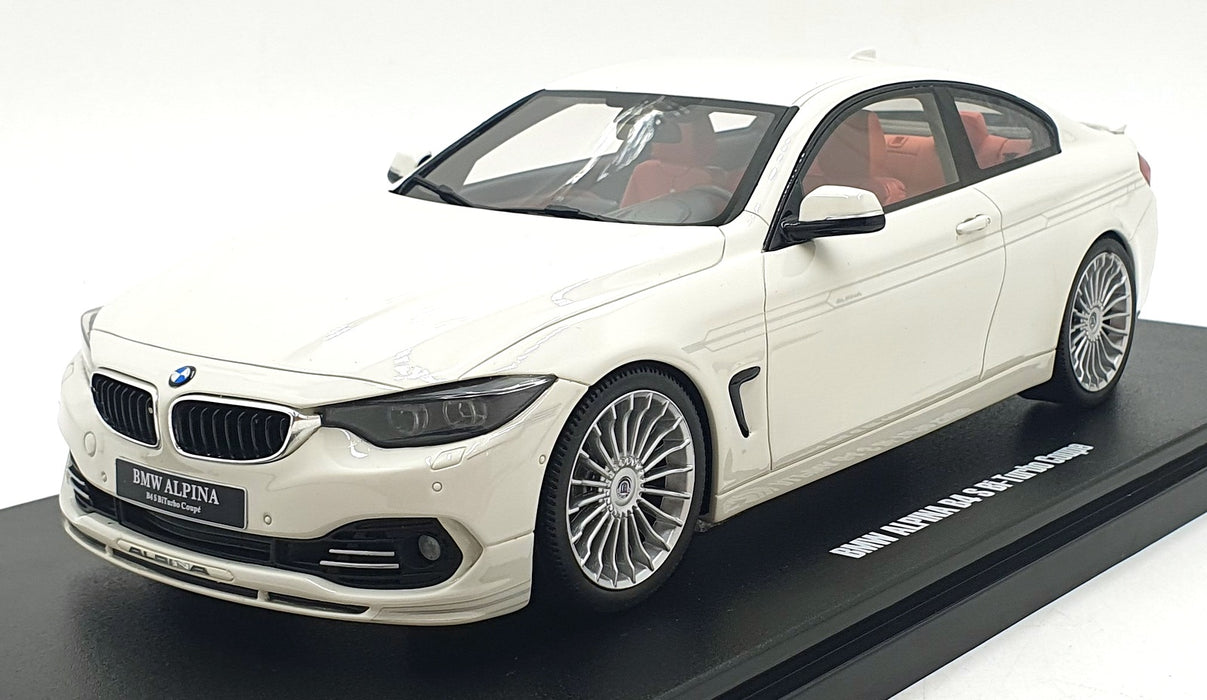GT Spirit 1/18 Scale Resin GT576 - BMW Alpine B4 BI-Turbo Coupe - White