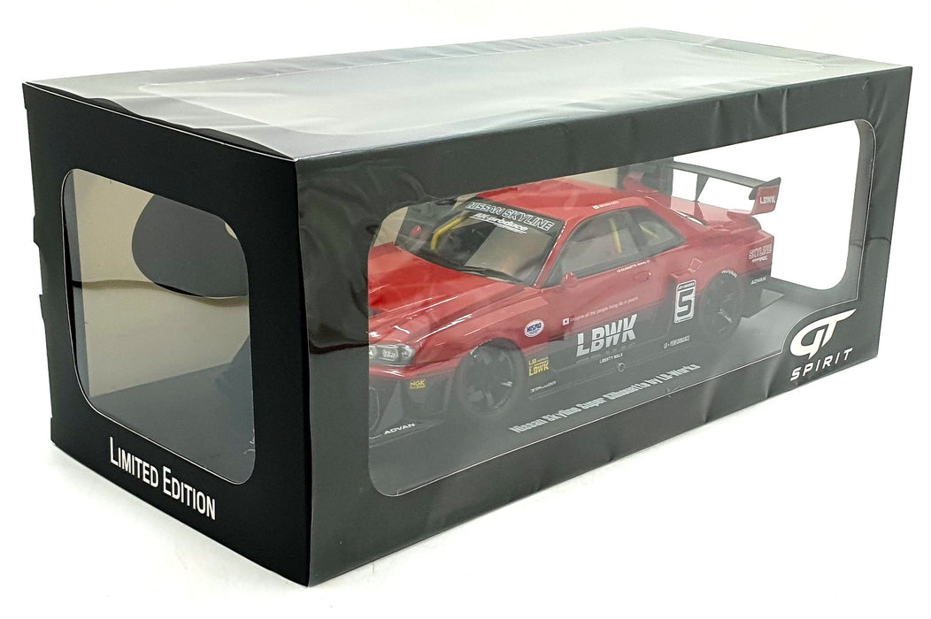 GT Spirit 1/18 Scale Resin GT570 - Nissan Skyline Super Silhouette by LB - Works