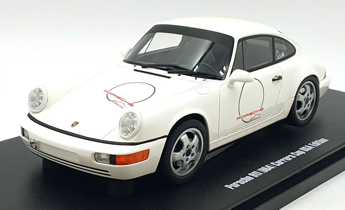 GT Spirit 1/18 Scale Resin GT995 - Porsche 911 (964) Carrerra Cup USA Ed.