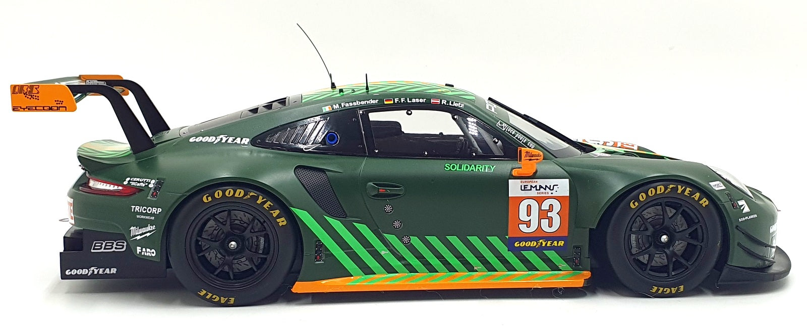 IXO 1/12 Scale LEGT12058 - Porsche 911 RSR #93 ELMS 2020 