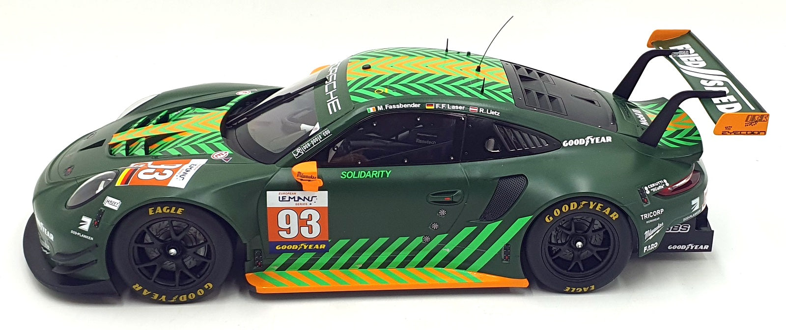 IXO 1/12 Scale LEGT12058 - Porsche 911 RSR #93 ELMS 2020 