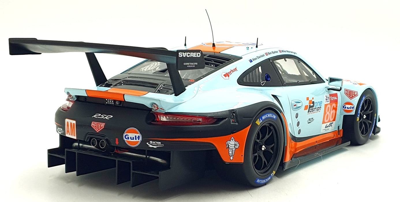IXO 1/12 Scale LEGT12008 - Porsche 911 RSR #86 24Hr Le Mans 2018