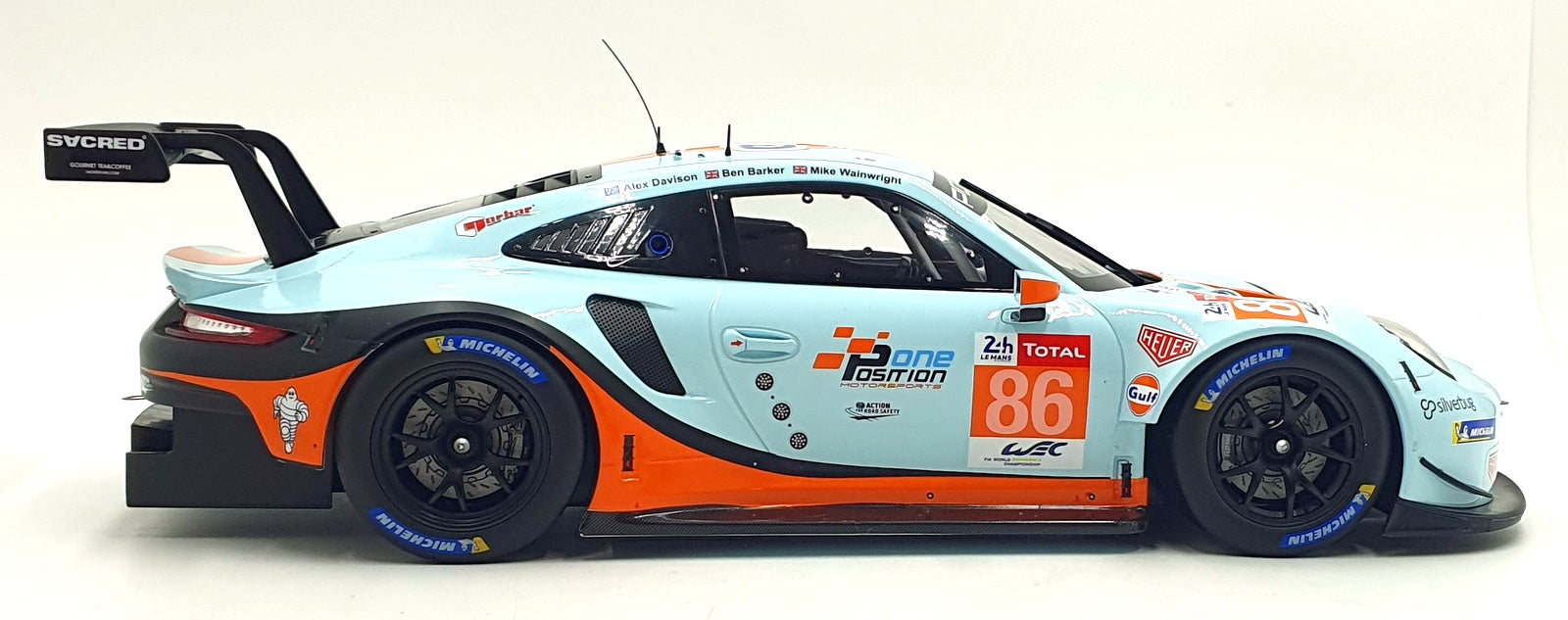 IXO 1/12 Scale LEGT12008 - Porsche 911 RSR #86 24Hr Le Mans 2018