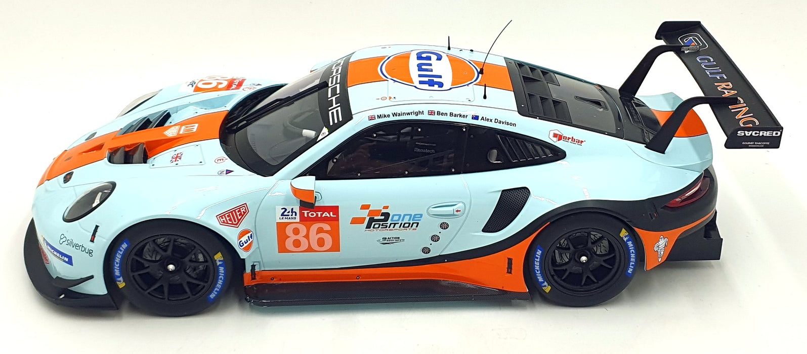 IXO 1/12 Scale LEGT12008 - Porsche 911 RSR #86 24Hr Le Mans 2018