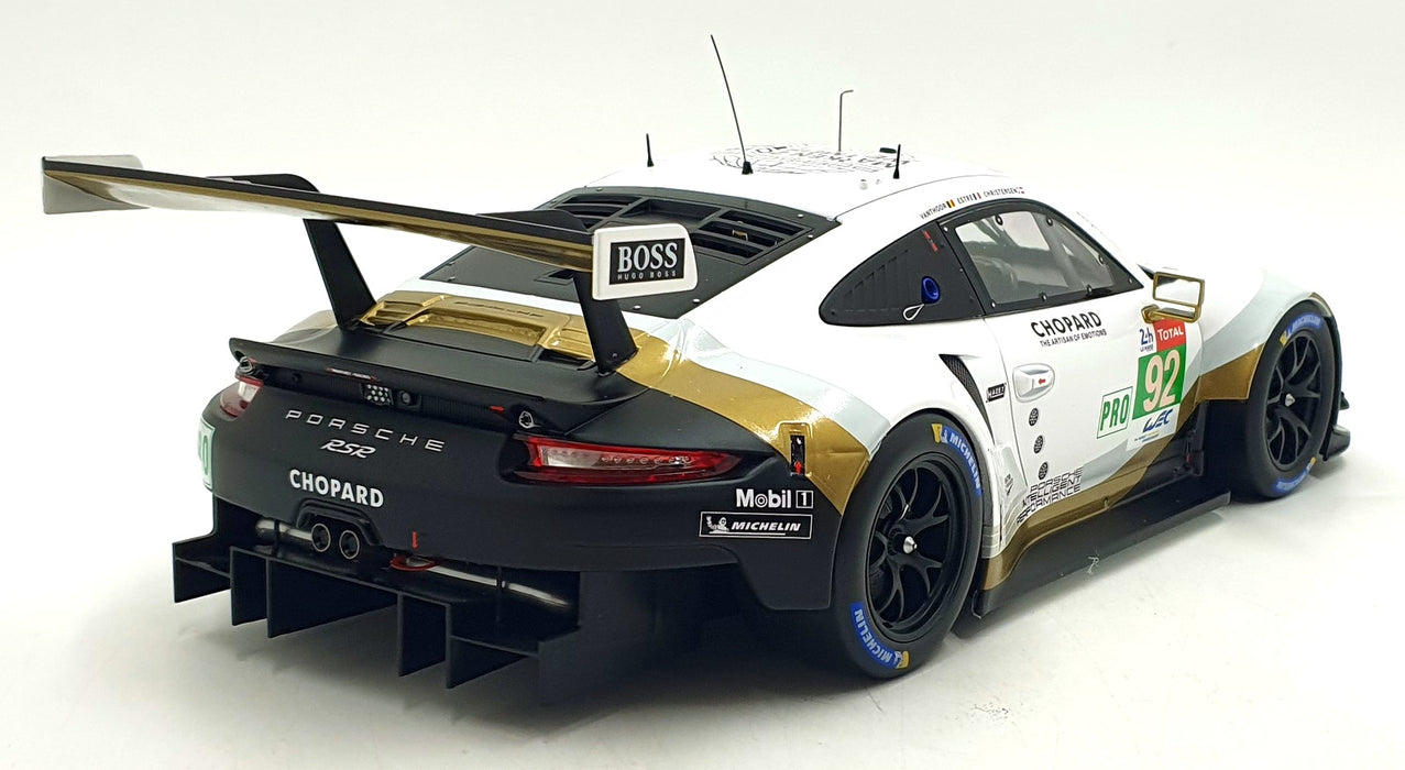 IXO 1/12 Scale LEGT12024 - Porsche 911 RSR 24Hr Le Mans 2019