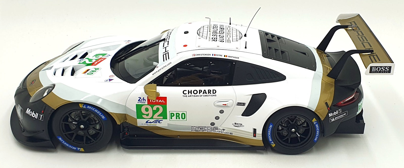 IXO 1/12 Scale LEGT12024 - Porsche 911 RSR 24Hr Le Mans 2019