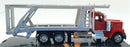 Welly 1/32 Scale 32661W - Kenworth W900 Transporter Truck - Red/Silver