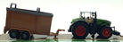 Burago 1/50 Scale 18-31652 Fendt 1050 Vario Tractor Livestock Transport Trailer