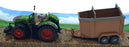 Burago 1/50 Scale 18-31652 Fendt 1050 Vario Tractor Livestock Transport Trailer