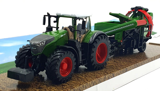 Burago 1/32 Scale Diecast 18-31666 - Fendt 1050 Tractor Set w/Potato Harvester