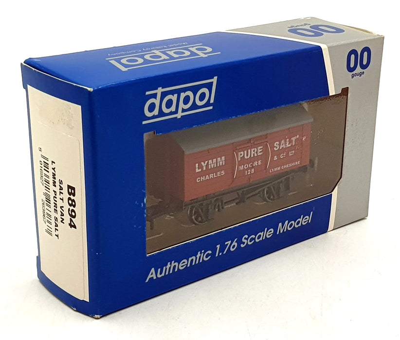 Dapol OO Gauge (1/76) B894 - Lymm Pure Salt Salt Van - Red/Grey