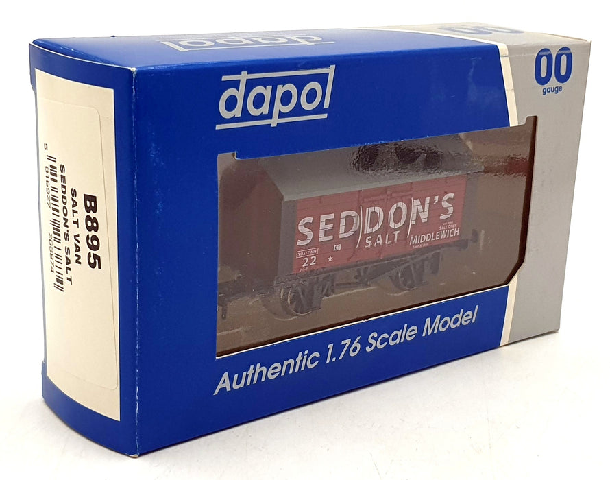 Dapol OO Gauge (1/76) B895 - Seddon's Salt Van - Red/Grey