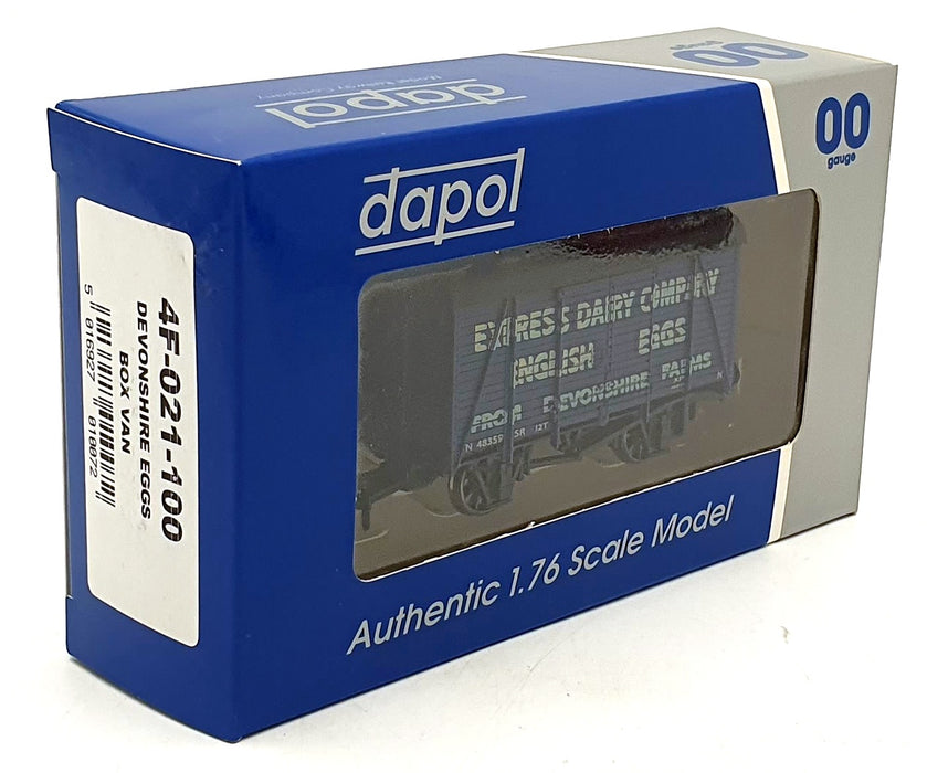 Dapol OO Gauge (1/76) 4F-021-100 - Devonshire Eggs Box Van - Blue