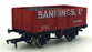Dapol OO Gauge (1/76) B1308 - Banning's Open Wagon Boscombe #13 - Red