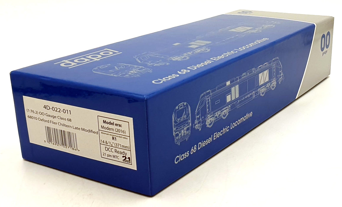 Dapol OO Gauge 4D-022-011 Class 68 Diesel Loco 68010 Oxford Filer Chiltern Late