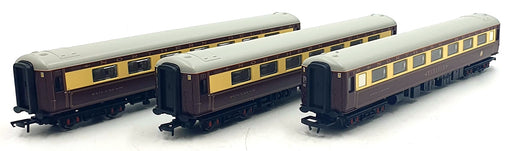 Hornby OO Gauge (1/76) R 4539 Northern Belle Pullman Cars x3 Mk2D Composite Car