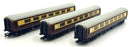 Hornby OO Gauge (1/76) R 4539 Northern Belle Pullman Cars x3 Mk2D Composite Car