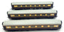 Hornby OO Gauge (1/76) R 4539 Northern Belle Pullman Cars x3 Mk2D Composite Car