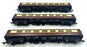 Hornby OO Gauge (1/76) R 4539 Northern Belle Pullman Cars x3 Mk2D Composite Car