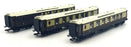 Hornby OO Gauge (1/76) R 4251 - Devon Belle Pullman Coaches x3