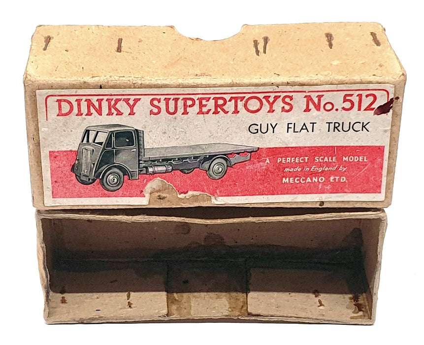 Dinky Supertoys Diecast 512 - Guy Flat Truck - Maroon