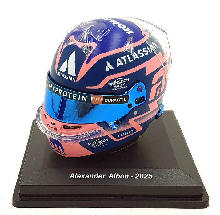 Spark 1/5 Scale 5HF190 - Helmet Alexander Albon Williams Racing 2025