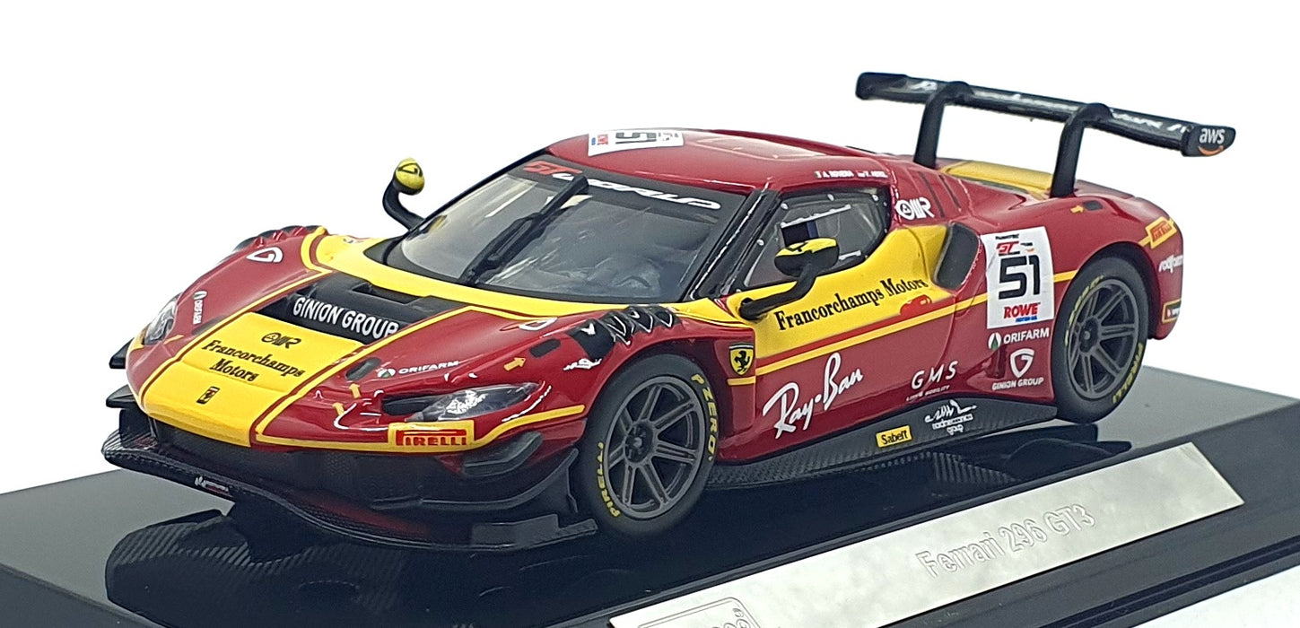 Burago 1/43 Scale 18-36323 - Ferrari 296 GT3 #51